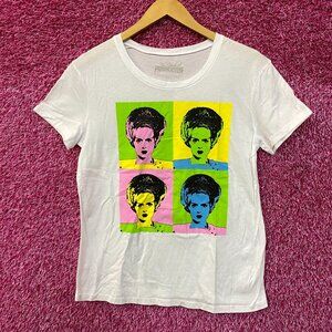 Bride of Frankenstein Women's pop art Tshirt size medium